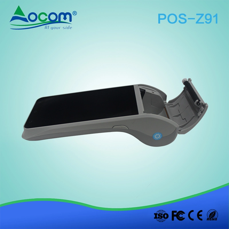 Rugged Handheld Android POS Terminal with Printer