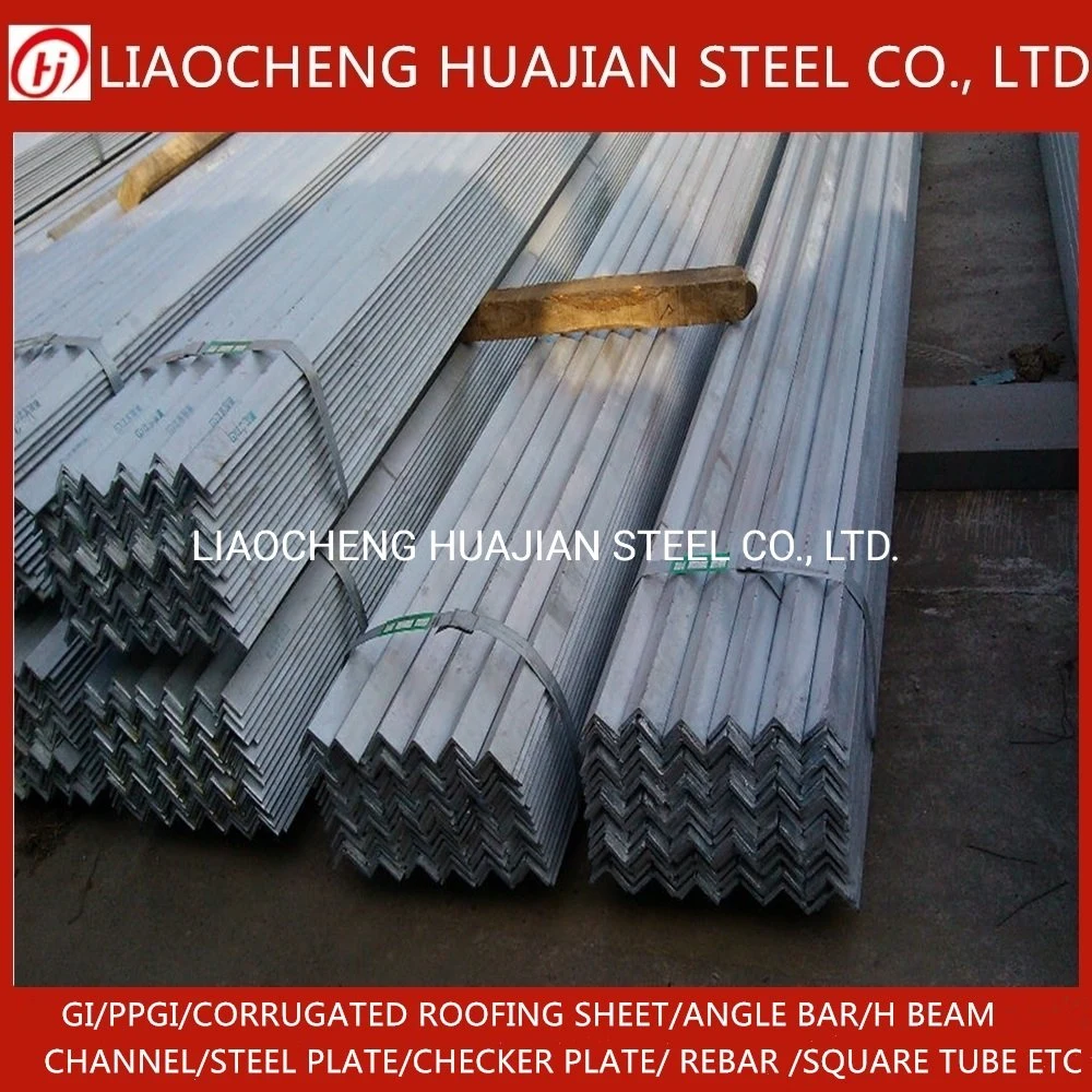 Iron Steel Angle Bar Hot Rolled Carbon Mild Steel L Angle for Building