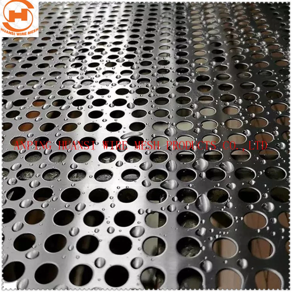 304 316 Stainless Steel Round Hole Perforated Metal for Decoration