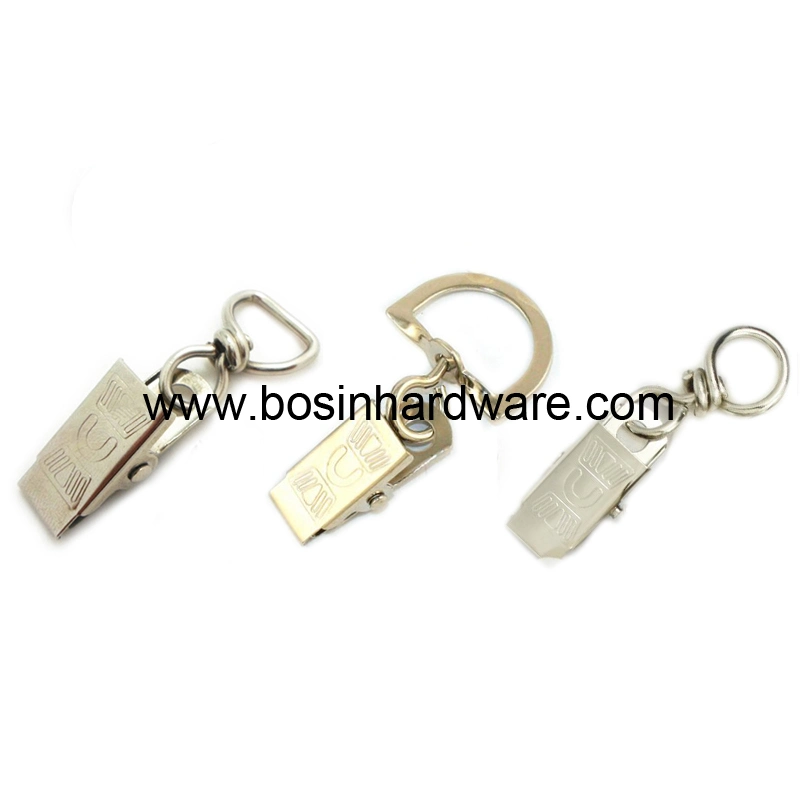 Metal Badge Clip with Double Holes