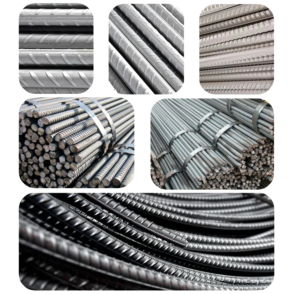 High Quality 6mm 8mm 10mm 12mm HRB400 HRB500 Deformed Steel Bar Iron Rods for Construction