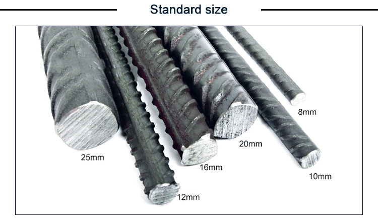 Building Material Reinforcement Structural Reinforcing Hot Rolled Rebar Steel Ribbed Bar Iron Rods for Construction Iron Deformed Steel Rebar