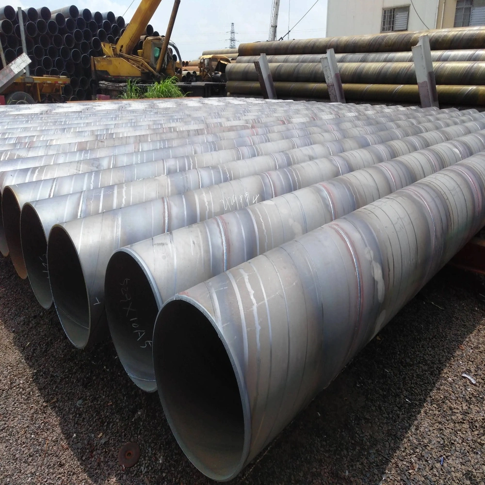 Large Diameter 800mm 1000mm Carbon Steel SSAW Spiral Welded Pipe