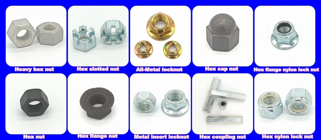 Metal Course Thread Half Tooth Round Head Step Bolt and Nut