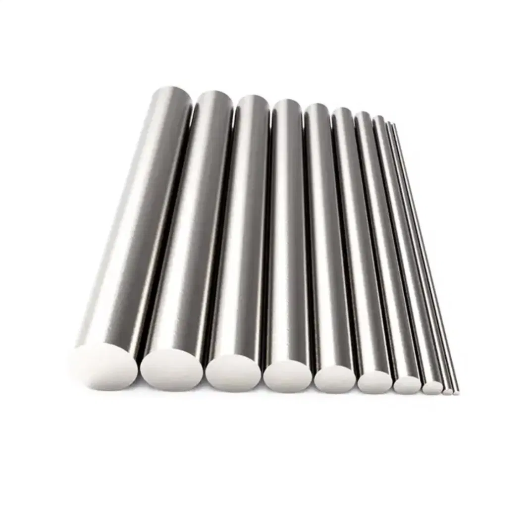 ASTM A276 201 202 304 316 316L Cold Drawn Steel Bright Solid Rod Stainless Steel Round Bar