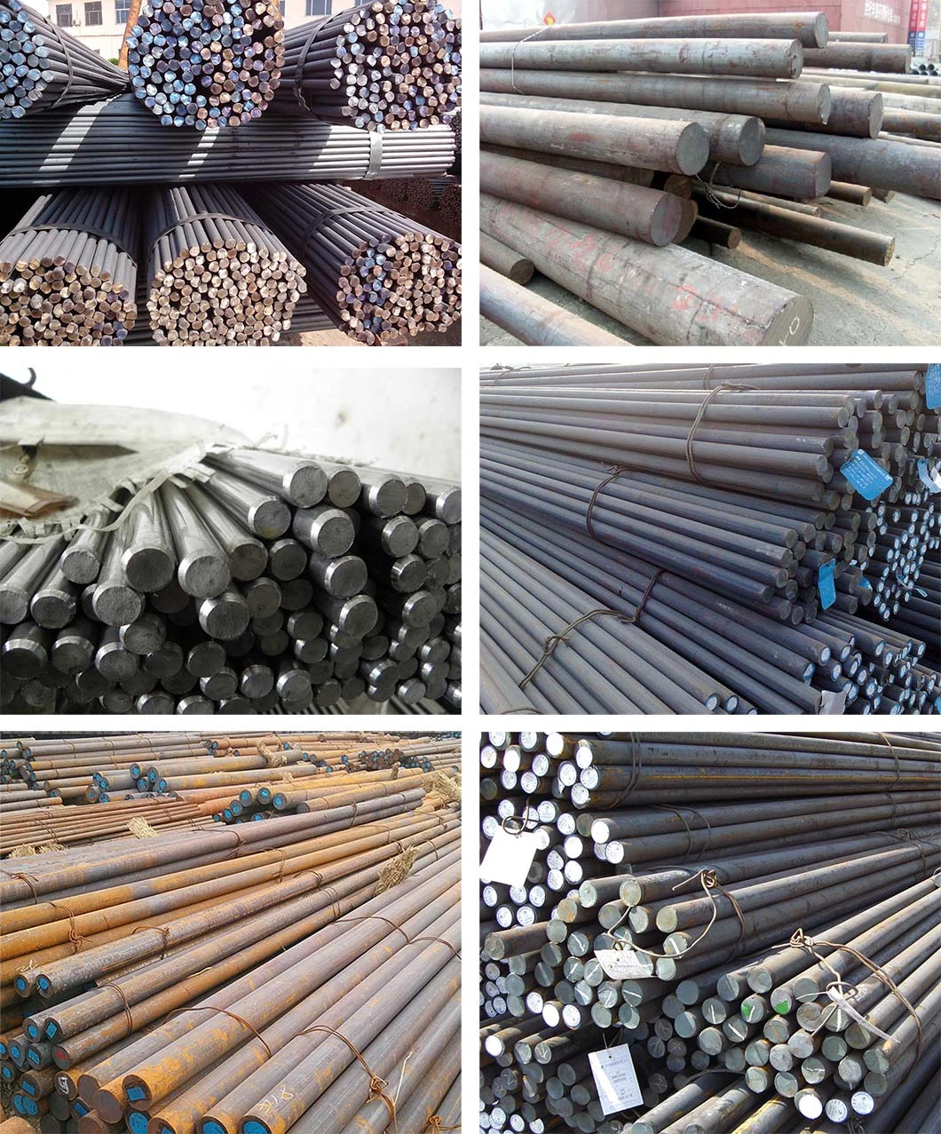 China Factory Price A36 A572 C20 Ss400 Carbon Steel Round Bar 60mm 80mm in Large Stock
