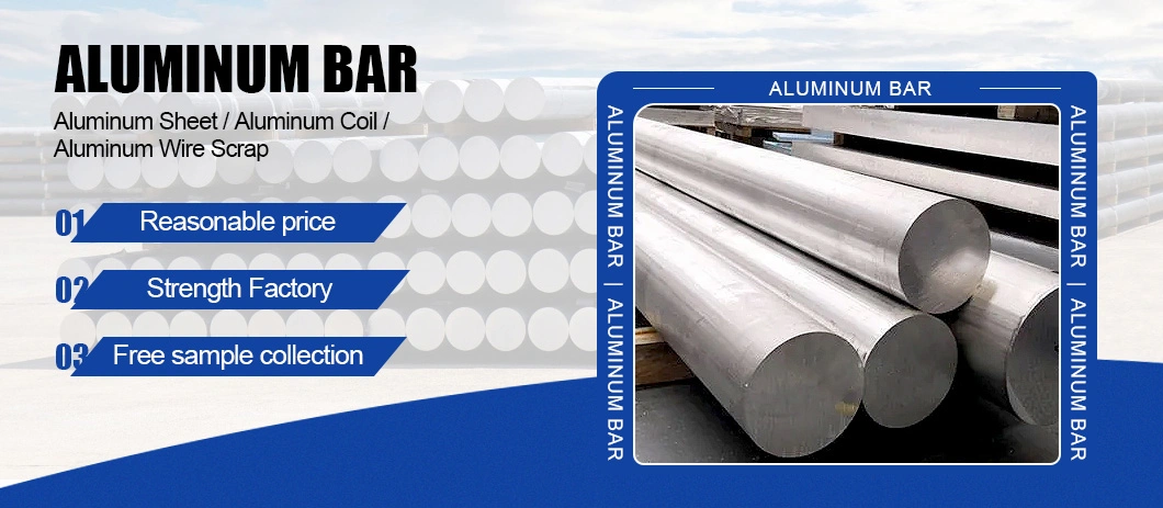 Round Bar Aluminum Rod Price 5083 6061 T6 Extruded Aluminium Metal Rods From China Supplier