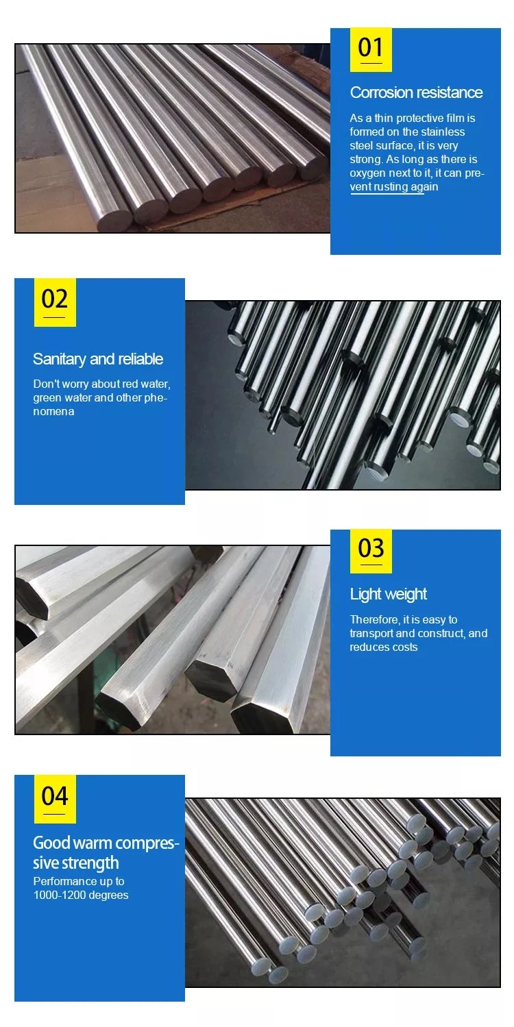 High Wear Resistance SUS304 Stainless Steel Round Bar 310S Ss Stainless Steel Bar