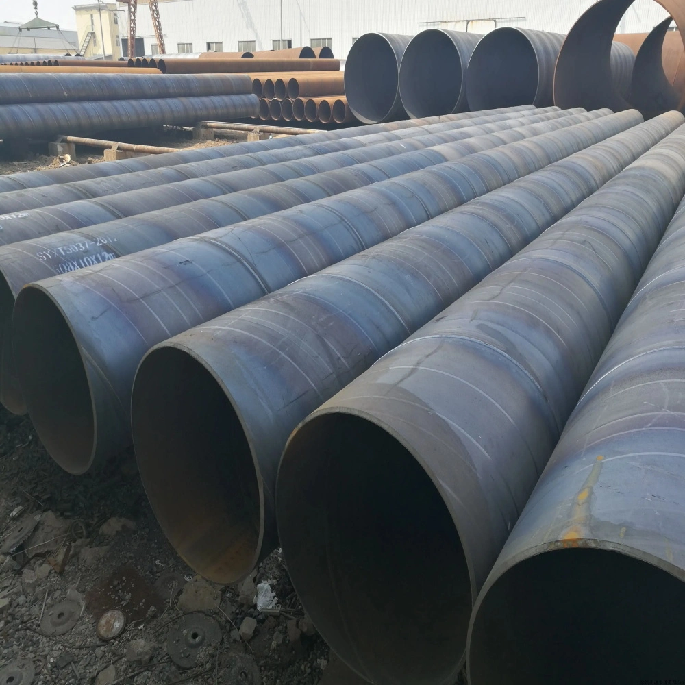 Large Diameter 800mm 1000mm Carbon Steel SSAW Spiral Welded Pipe
