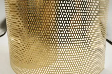 Decorative Micron Punched Hole Metal Mesh 1.2 3mm Aluminum / Stainless Steel 304 316 Round Hole Perforated Sheet Metal