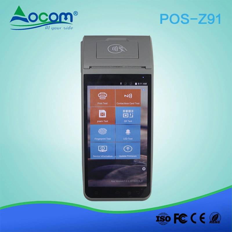 Z91 Android 9.0 Billing Receiptl Printing POS Android Handheld