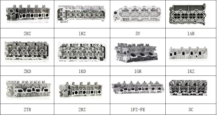 G4ek G4eh Cylinder Head Engine Parts Cylinder Head Assembly 22100-22250 for Hyundai