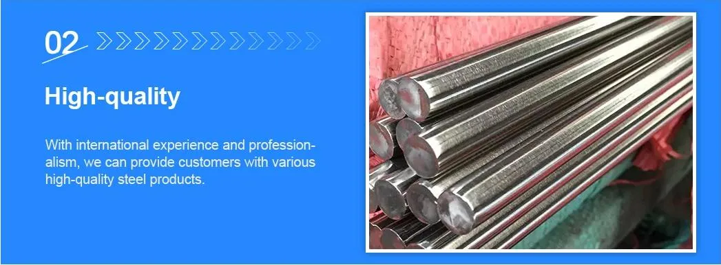 Manufacturer in Stock SUS 201 303 303cu 304L 304f 316 316f 310 310S 904L 2507 Stainless Rod Steel Round Bar