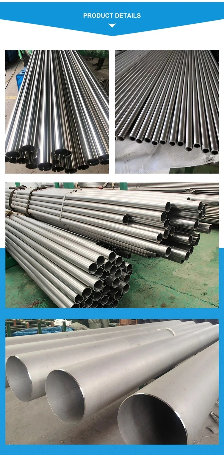 ASTM A312 Polished Decorative Tube Round Schedule 10 Stainless Steel Pipe