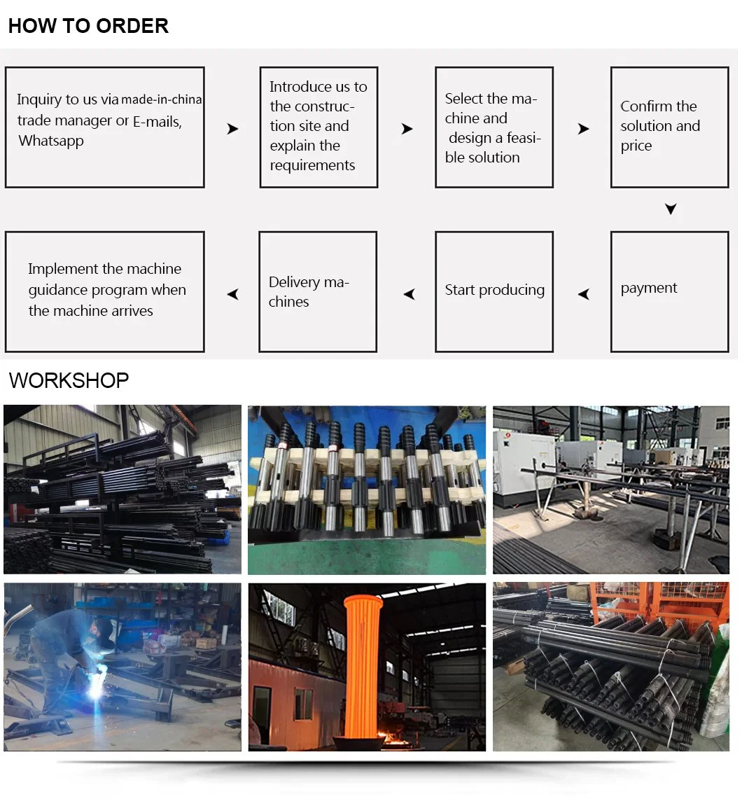 D Miningwell Speed Rod	 Rock Drilling Toolst45 Drill Rod Rock Drill Rod