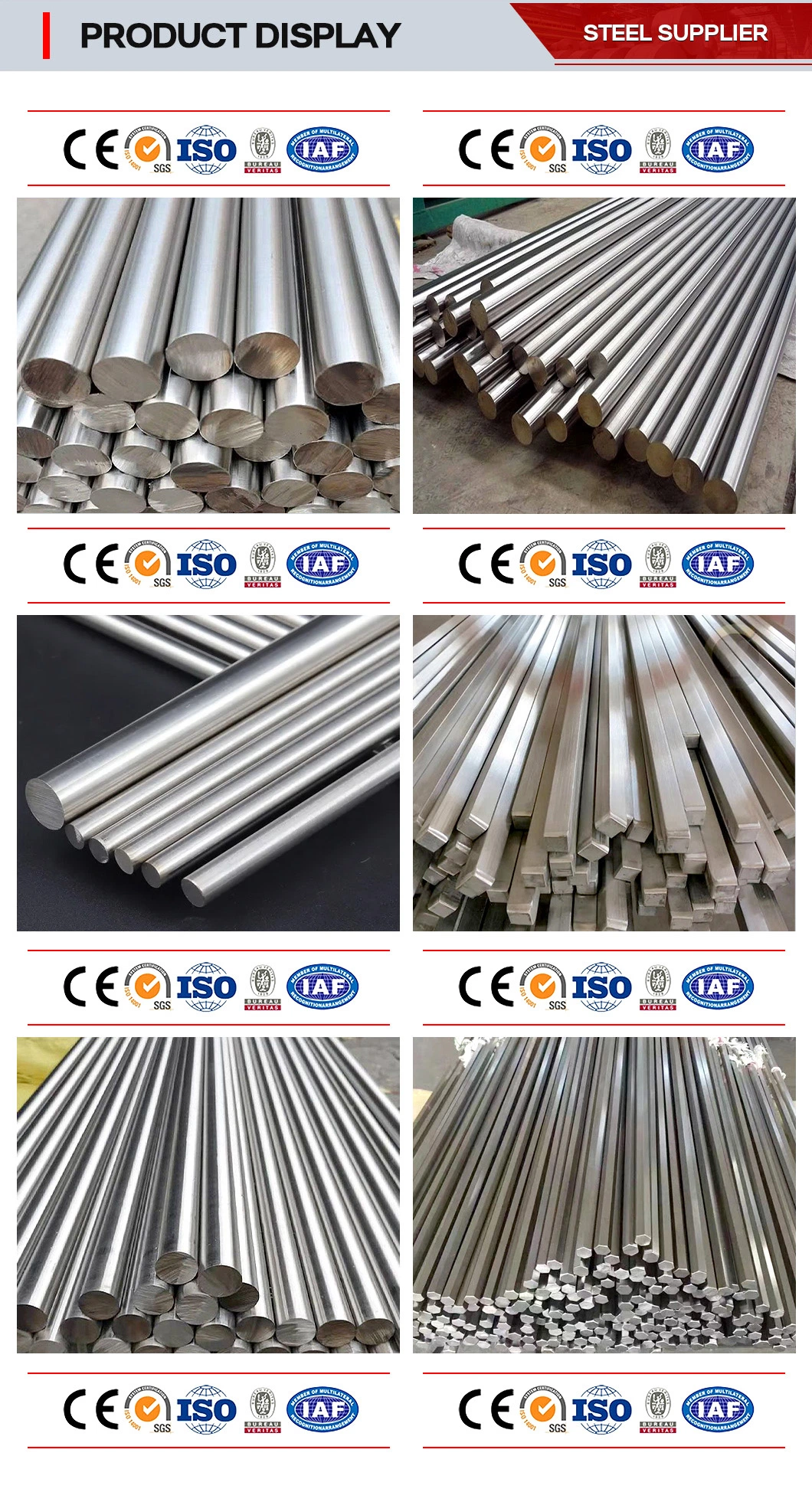 416 303 430 Stainless Steel Square Round Bar