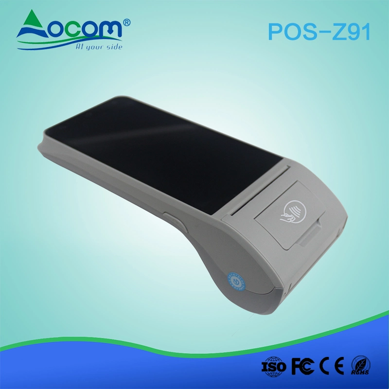 Z91 Android 6.0 Handheld POS Terminal All in One System with Fingerprint