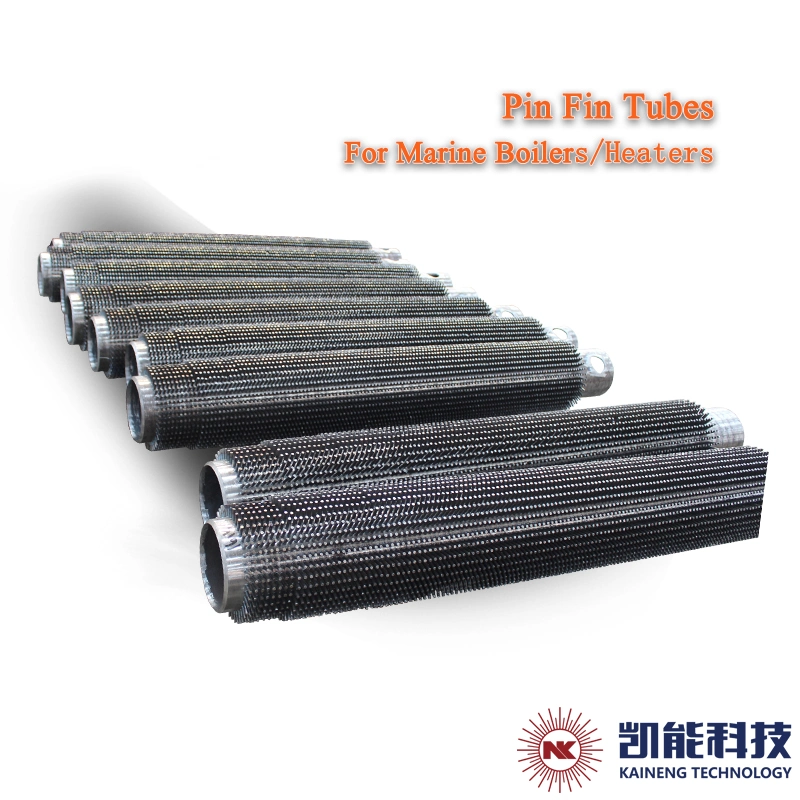 Carbon Steel /Stainless Steel Double Casing Pin Tubes Sun-Type Pin Pipe for Marine Boilers Heaters