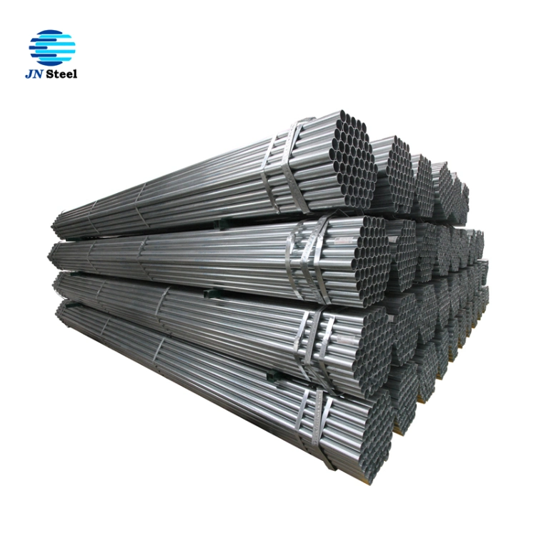 Brother BS 25mm Structural Steel Tube Longitudinal Welded Pre Gi Galvanized Steel Pipe 6 Meter Scaffolding Galvanized Round Pipe