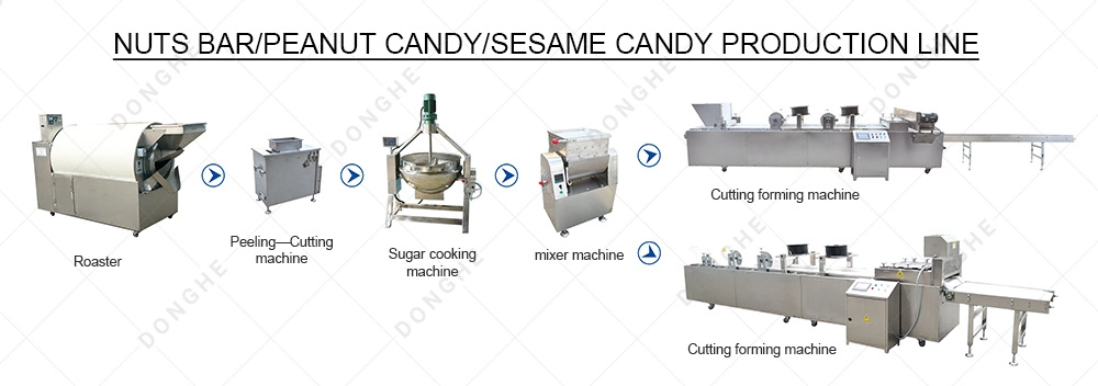 304 Stainless New Cereal Bar Machine Candy Bar Making Line