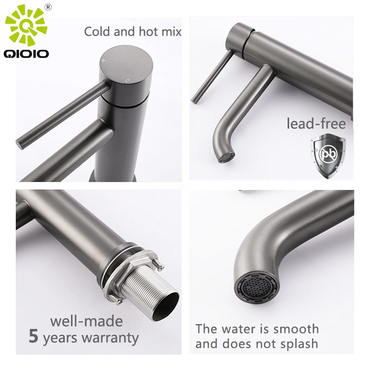 Stainless Steel Safety Mixer Tap Nice Quality Bathroom Basin Faucet