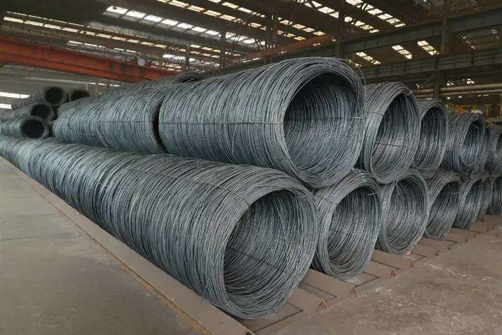 with Factory Price 6mm 8mm SAE1006 Steel Wire Rod in Roll Rebar