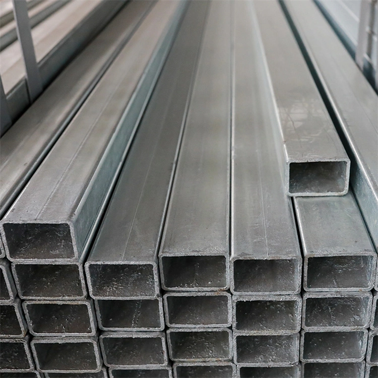 ASTM A53 Alloy Electro Galvanized Tube Section Square Rectangular Round Structural Stainless Steel Carbon Seamless Tube Ms Iron Pipe