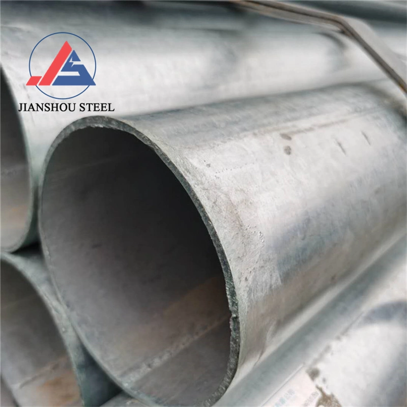 China Professional Supplier 1/2 Inch 4 Inch 3/4inch Dx51d Galvanized Steel Round Pipe