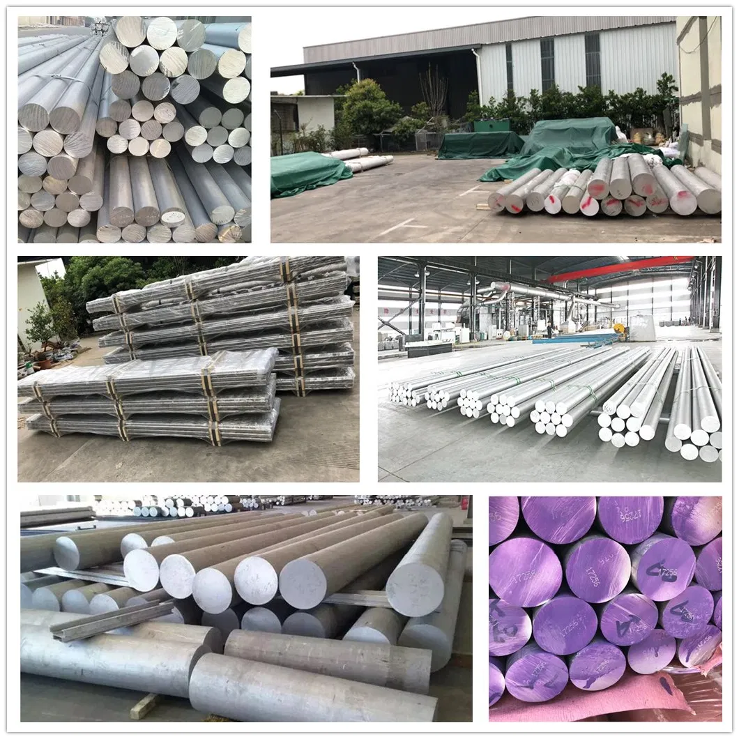 Aluminum Bar 6061 Aluminum Alloy Bar Large Diameter Aluminum Rod 6061 6063 Alloy Round Bar Rod