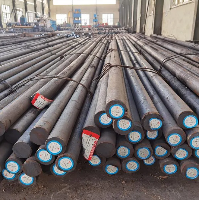 Low Carbon Round Bar Billet 15CrMo 7075 4140 65mm Die Steel Hot Rolled GB Alloy Non-Secondary St52 Steel Bar