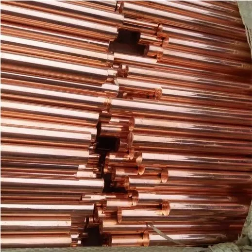 Supply Brass/Titanium/Carbon/Aluminum/Stainless Alloy ASTM Half-Hard/Soft 99.99%Pure Red Round Copper Rod/Bar