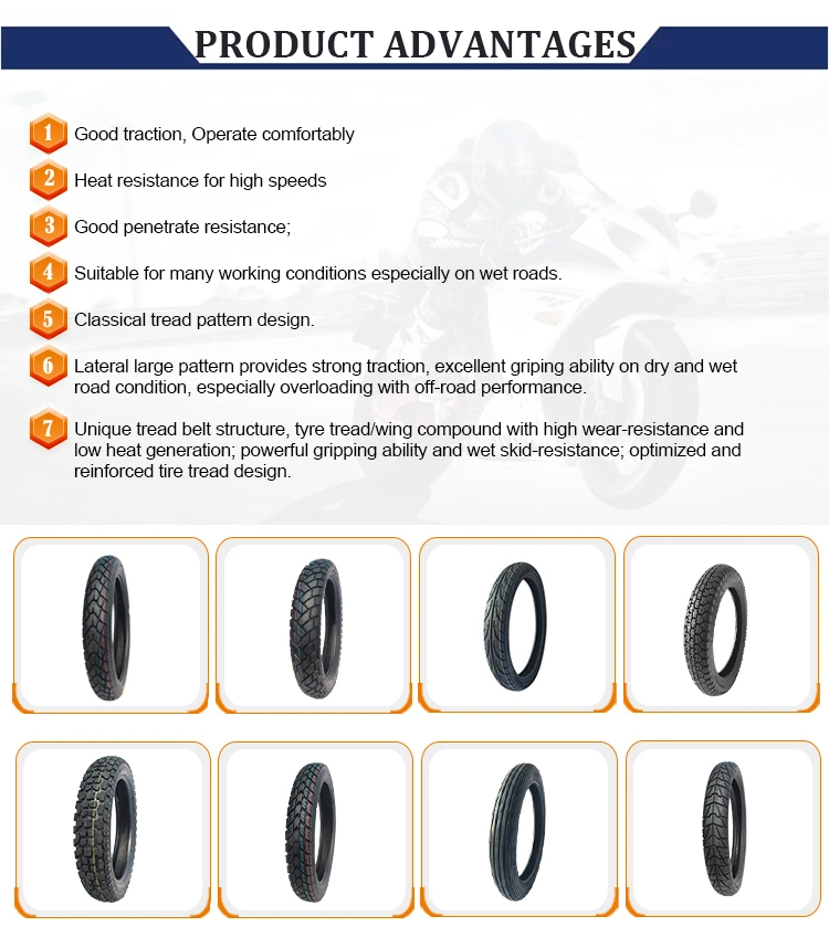 110/90-17 Tubeless Tyre Motorcycle Tires 110/90-17 Inner Tube 110 90 17