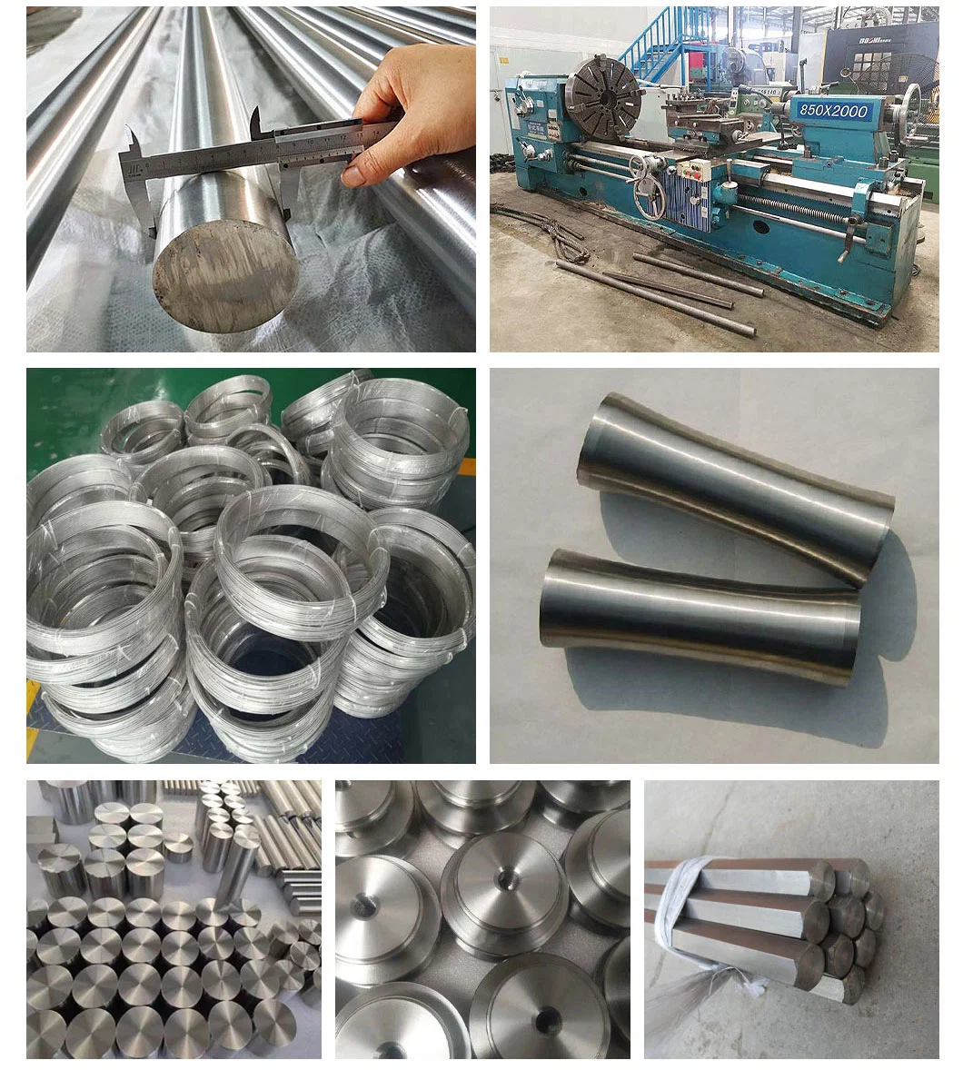 Custom Diameter 0.1mm-500mm Tc10/Tc11 Complete Specifications Ta15/Ta17/Ta18/Ta19 Tungsten Alloy Titanium Rod