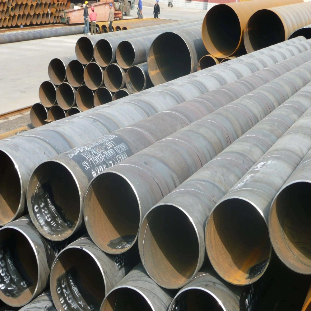 Large Diameter 800mm 1000mm Carbon Steel SSAW Spiral Welded Pipe