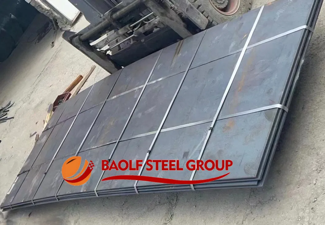 ASTM SA283 1250X2500 mm Black Steel Plate / Mild Steel Plate