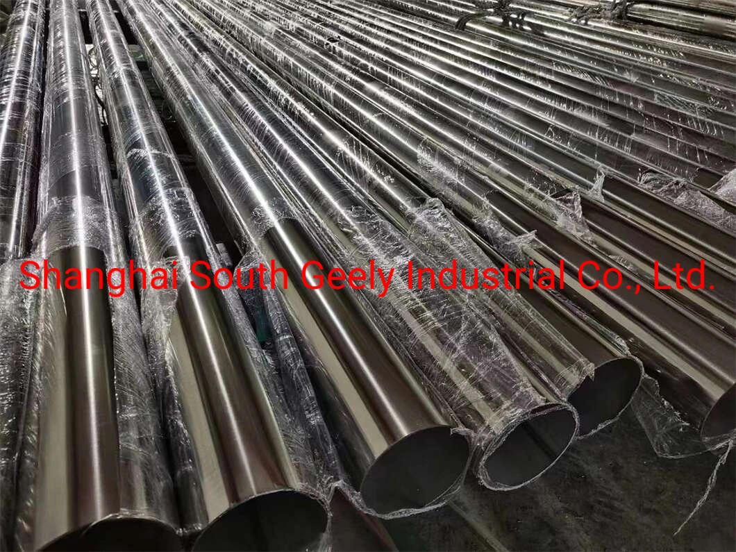 201/304/316/409/410/430/316L/304L Welded Stainless Steel Pipe &amp; Tube /Oiled/Round/Square ASTM/JIS/AISI with Mirror/Polished/Brushed/No. 4/No. 8/8K