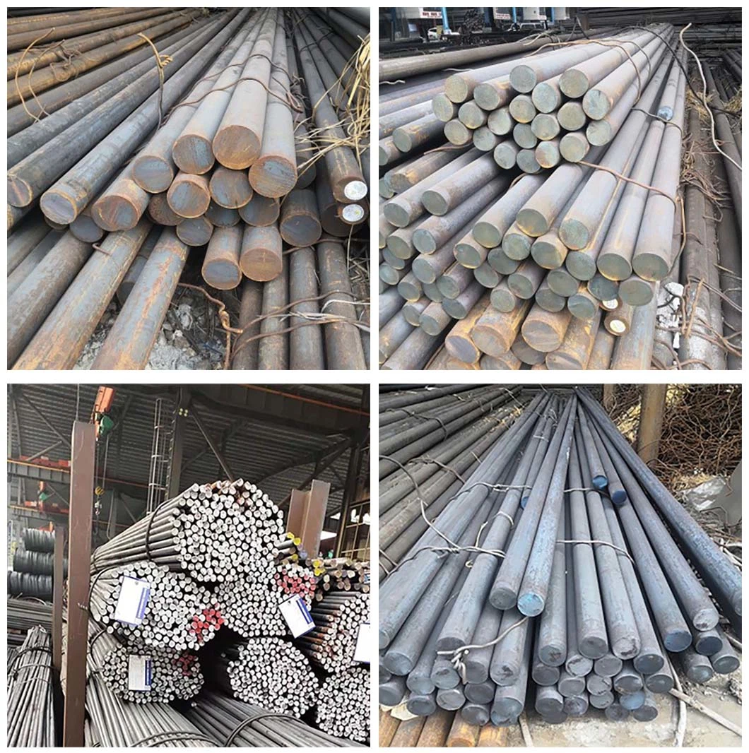 China Factory Price A36 A572 C20 Ss400 Carbon Steel Round Bar 60mm 80mm in Large Stock
