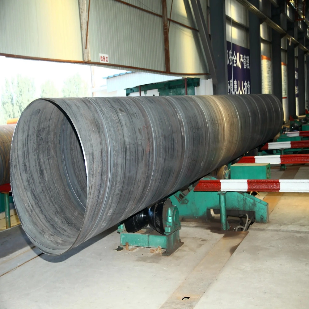 Large Diameter 800mm 1000mm Carbon Steel SSAW Spiral Welded Pipe