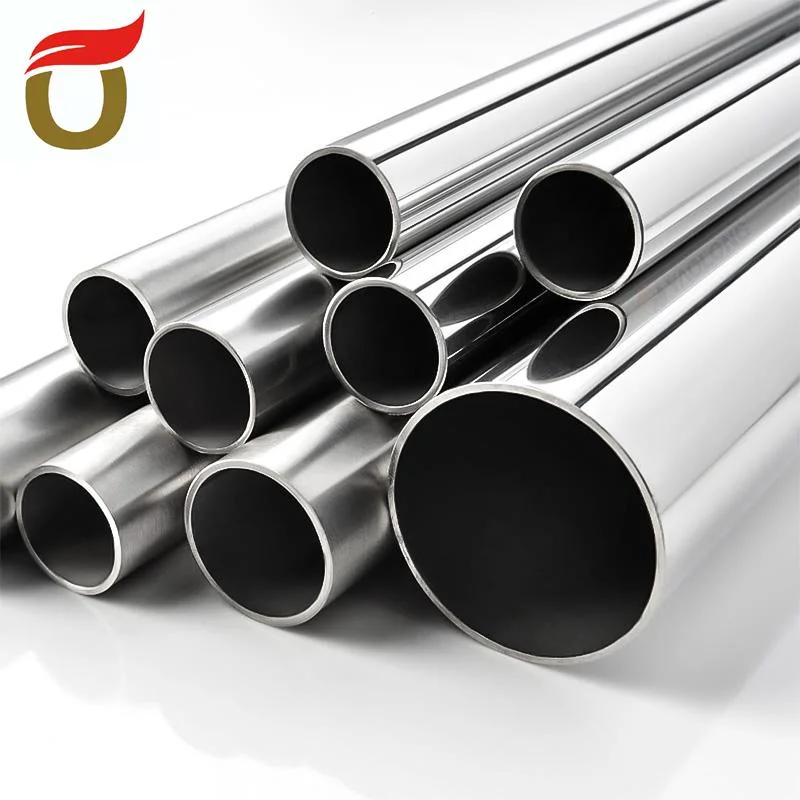 Corrosion Resistant 201 304 Welded Polished Seamless Round Stainless Steel Pipe