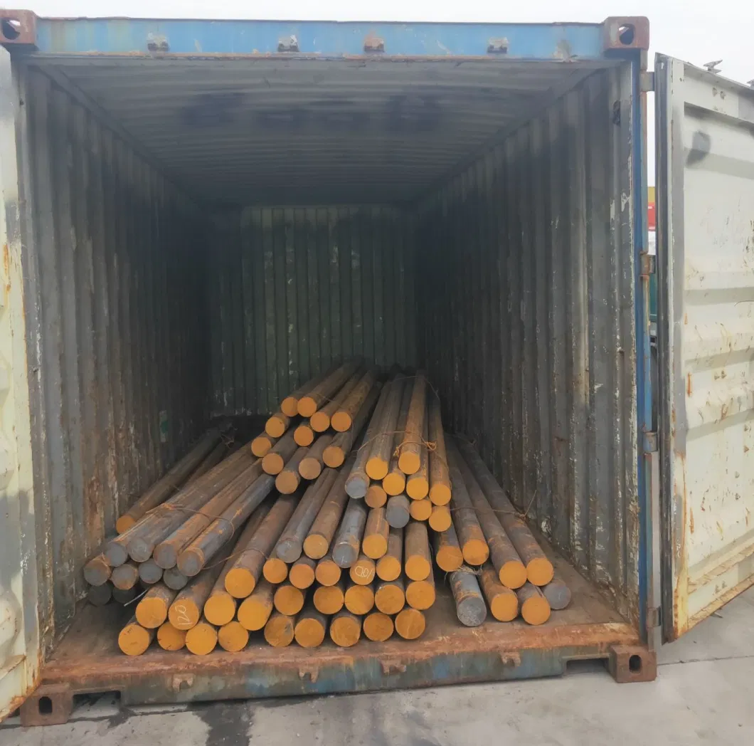 Ck45 42CrMo 40cr Hot Forged Iron Carbon Steel Round Bar