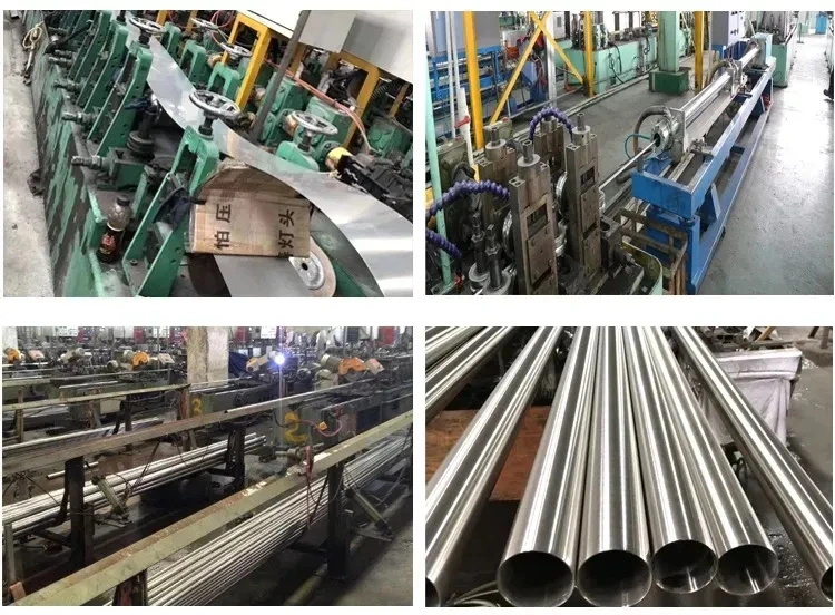 ASTM 304 304L 316 316L Stainless Steel Pipe Supplier 4 Inch 6 Inch 8 Inch Stainless Steel Pipe