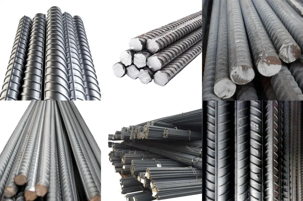 Prime Quality Cheap HRB400 Mild Deformed Steel Rebar 8mm 10mm 12mm Steel Rebar Iron Rods for Construction/Concrete/Building