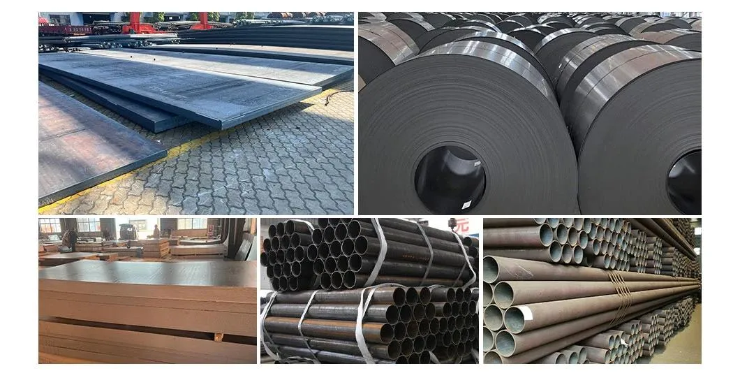 Mild Carbon Welded Metal Black Iron Hollow Section Rectangular and Square Steel Pipe S275200X200 16 Gauge Galvanized Square Tube