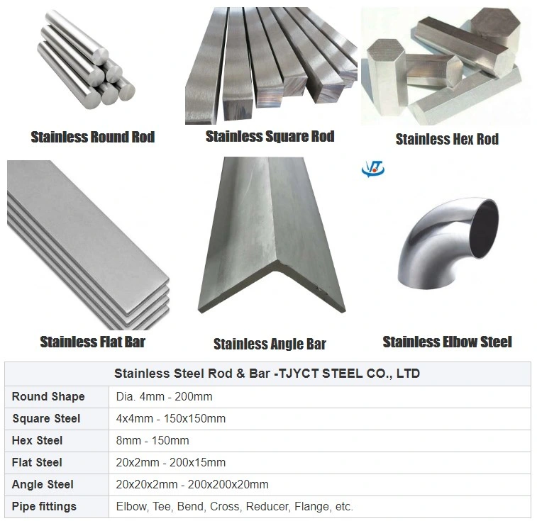 Free Cutting AISI 431 Stainless Steel Round Bar ASTM A479 304 Stainless Steel Bar