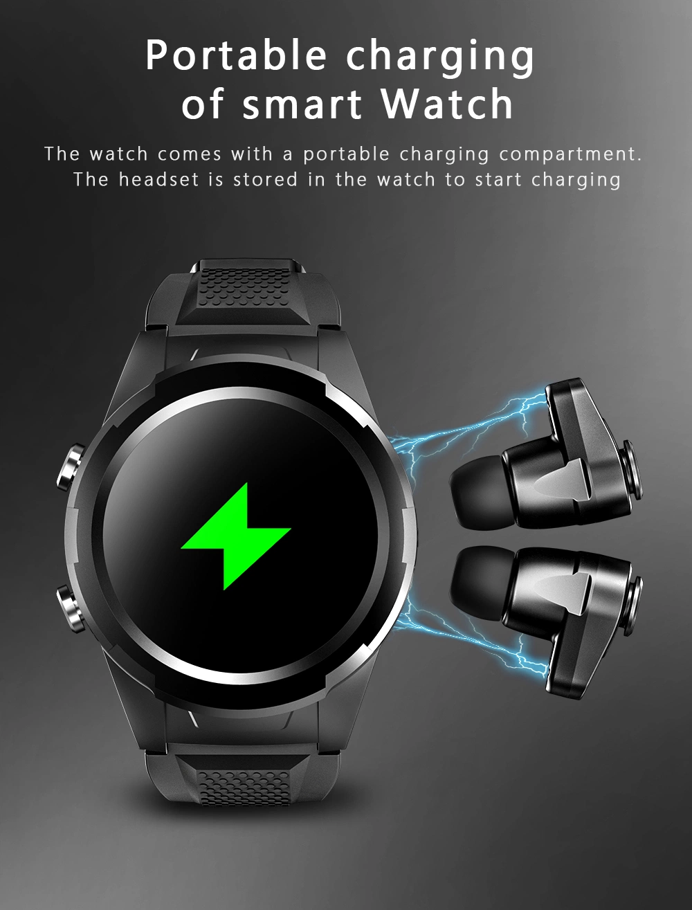 a 1.28-Inch, Full-Touch Smartwatch with a Round Screen Sw6