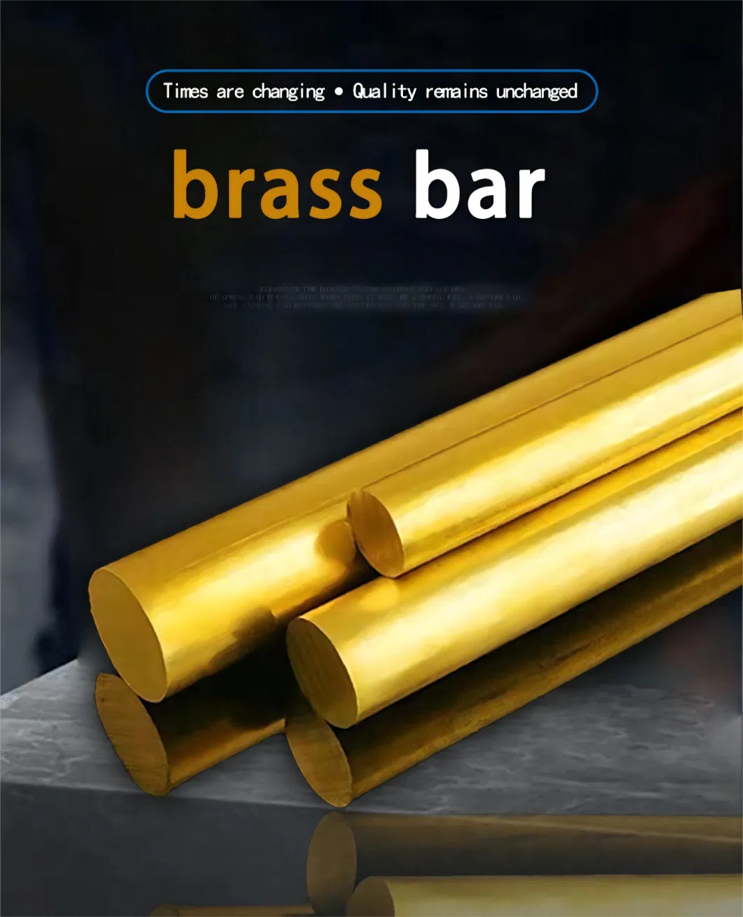 Precision C27400 Brass Alloy Round Bar