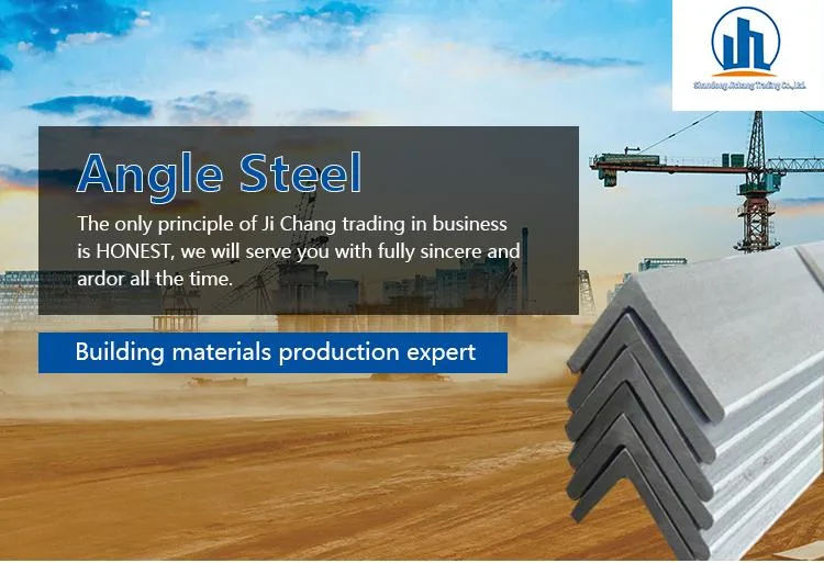 Mild Steel Equal Angel Steel Angle Iron Ss400 Perforated Angle Steel