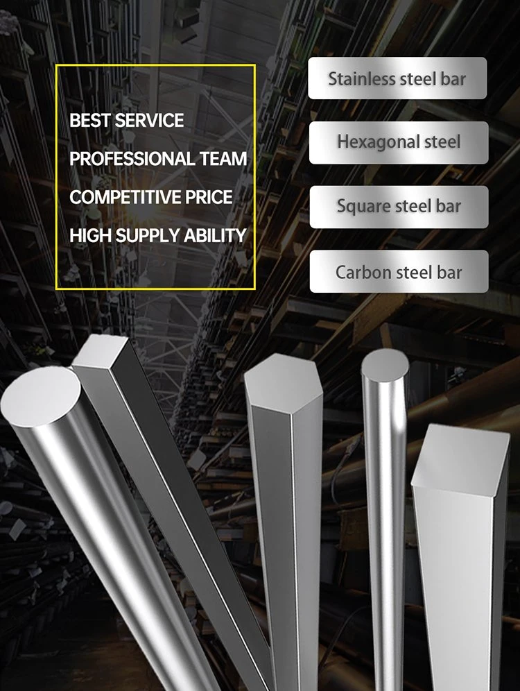 Ms Steel Bar 409 410 420 430 303 304 316 Stainless Steel Ss Bar ASTM A276 Stainless Steel Round Bar