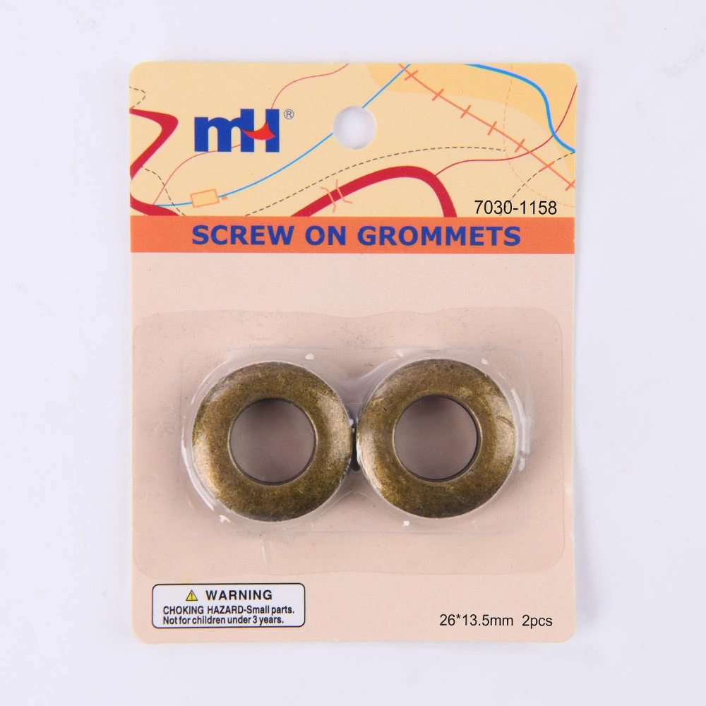 Round Metal Screw on Grommet Eyelets for Handbag