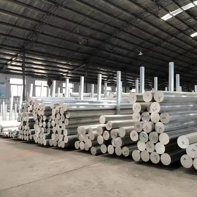 ASTM Standard 7068 T6 6061-T6 7005 Alloy Round 10mm Aluminum Metal Bars Polished